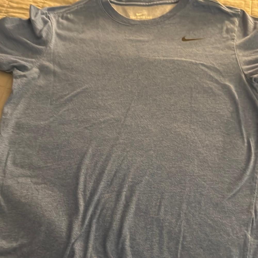Nike Blue Short Sleeve Tee Casual Comfort